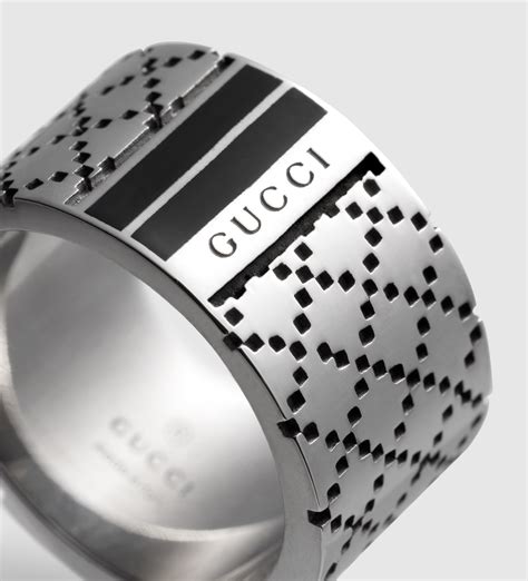 fine gucci rings for men|pre own gucci men ring.